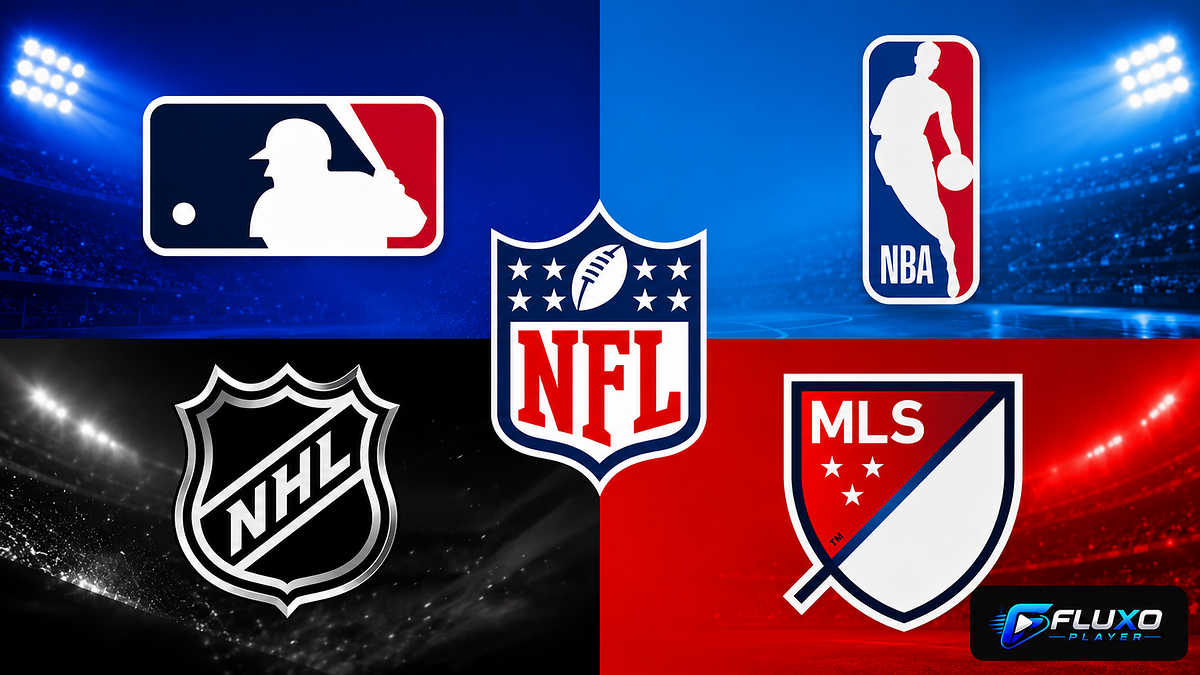 Esportes americanos: NFL, NBA e MLB
